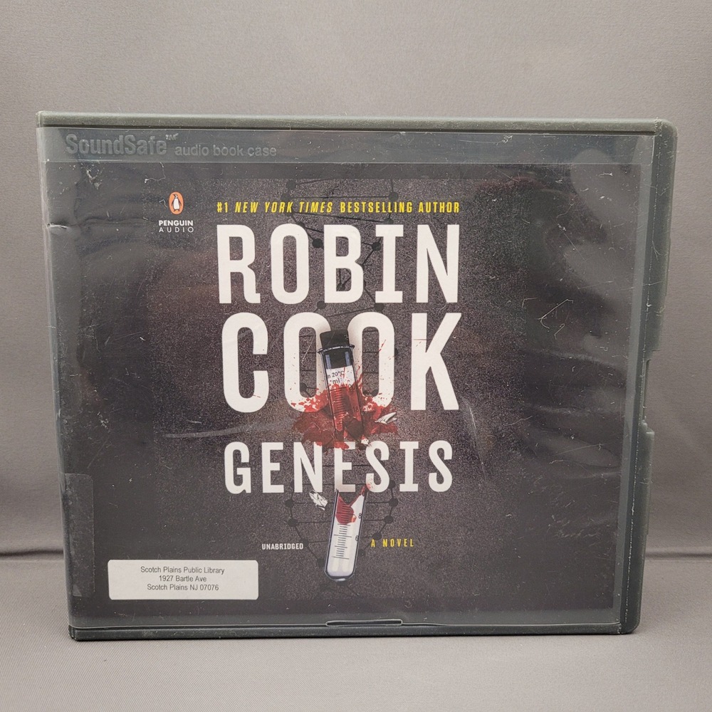 Genesis (Audiobook CD,‎ 2019) Robin Cook